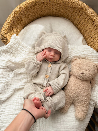 Bear Cub Jumpsuit - Natural