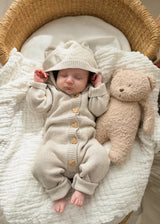Bear Cub Jumpsuit - Natural