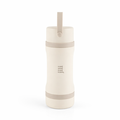 Jili All-In-One Baby Bottle – Almond (Insulated Travel Bottle, 8H Warm)