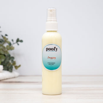 Poofy Organics Energizing After Shower Body Mist, 4 oz