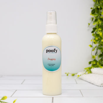 Poofy Organics Energizing After Shower Body Mist, 4 oz