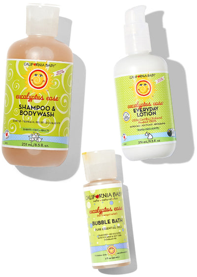California Baby Eucalyptus Ease Bath & Lotion Set