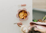 Ava & Oliver Silicone Flower Suction Bowl