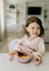 Ava & Oliver Silicone Flower Suction Bowl
