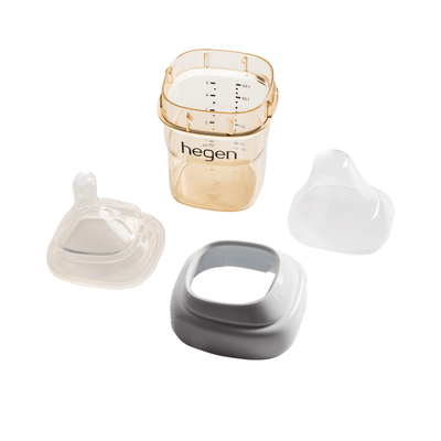 Hegen PCTO™ 150ml/5oz Feeding Bottle PPSU 2-Pack with 2 x Slow Flow Nipple (1 to 3 months)