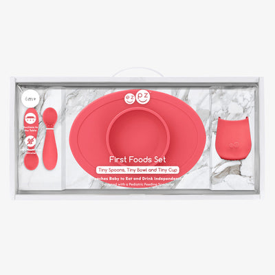 First Foods Set - Developmental Tools for Baby’s First Mealtime