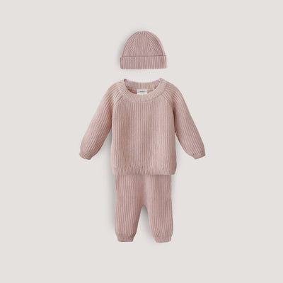 Chunky Knit Baby Beanie – Organic Cotton