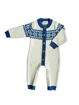 Fair Isle Jumpsuit – Cozy Nordic Charm in Organic Cotton
