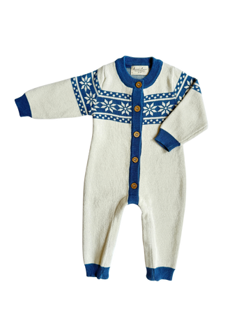 Fair Isle Jumpsuit – Cozy Nordic Charm in Organic Cotton