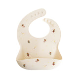 Mushie Silicone Baby Bib – Adjustable Catch-All Bib