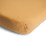 Mushie Extra Soft Muslin Crib Sheet