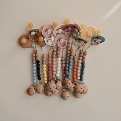 FRIGG Daisy Rubber Pacifier – Natural Latex Baby Pacifier