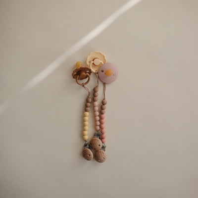 Mushie Eva Silicone Pacifier Clip