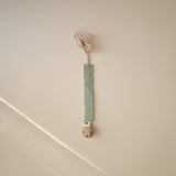 Linen Pacifier Clip Set