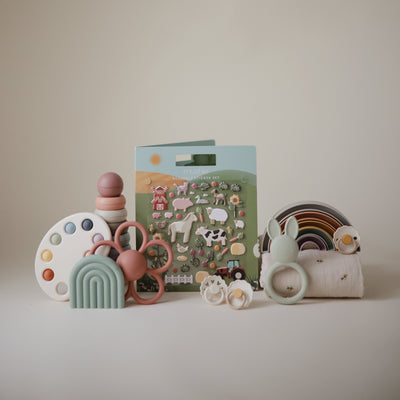 Reusable Puffy Sticker Book for Kids