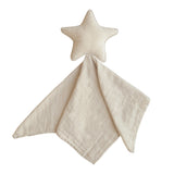 Mushie Star Lovey Blanket – Organic Cotton Baby Comfort Blanket