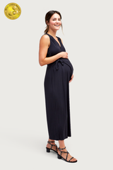 NOM Maternity Francesca Wrap Jumpsuit