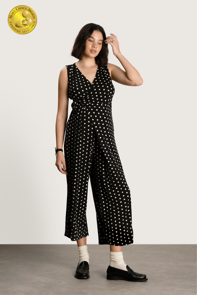NOM Maternity Francesca Wrap Jumpsuit