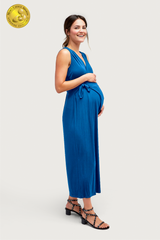 NOM Maternity Francesca Wrap Jumpsuit