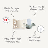 FRIGG Butterfly Silicone Anatomical Pacifier