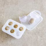Olababy Silicone Baby Food Feeder & Teether Set with Freezer Tray – Fruit Feeder Pacifier, 6 Months+