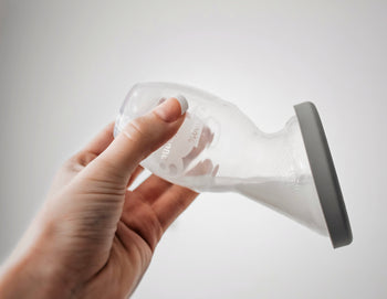 Haakaa Silicone Breast Pump 100ml – Manual Natural Suction Milk Collector