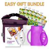 Flipping Holder Gift-Ready Travel Bundle – Food Pouch & Juice Box Holder Set