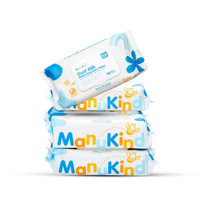 ManuKind Goat Milk Infused Baby Wipes