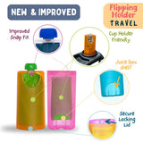 Flipping Holder TRAVEL – Food Pouch & Juice Box Holder