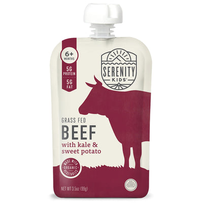 Grass Fed Beef with Kale & Sweet Potato