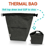 Flipping Holder Thermal Bag – On-the-Go Snack Storage