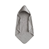 Mushie Organic Cotton Hooded Baby Towel – Soft & Absorbent Bath Towel