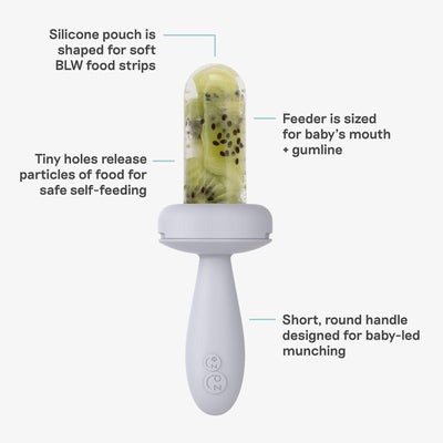 Gumline Silicone Baby Feeder for Safe Self Feeding