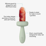 Gumline Silicone Baby Feeder for Safe Self Feeding