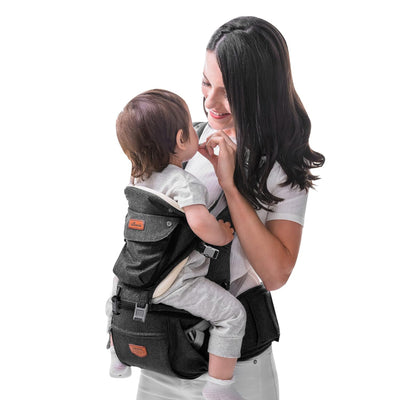 SUNVENO Ergonomic Baby Carrier 3-in-1 Hip Seat