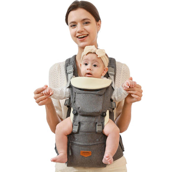 SUNVENO Ergonomic Baby Carrier 3-in-1 Hip Seat