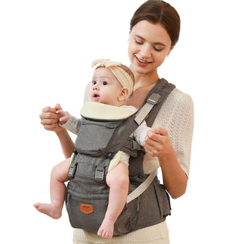 SUNVENO Ergonomic Baby Carrier 3-in-1 Hip Seat