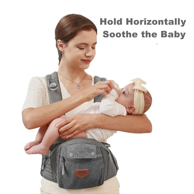 SUNVENO Ergonomic Baby Carrier 3-in-1 Hip Seat
