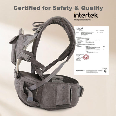 SUNVENO Ergonomic Baby Carrier 3-in-1 Hip Seat