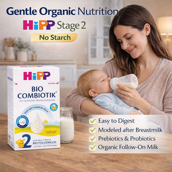 HiPP Stage 2 No Starch Organic Baby Formula (600g)- German