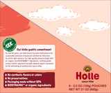 Holle Baby Food Pouches - Organic Fruit & Grain Puree -  Panda Peach