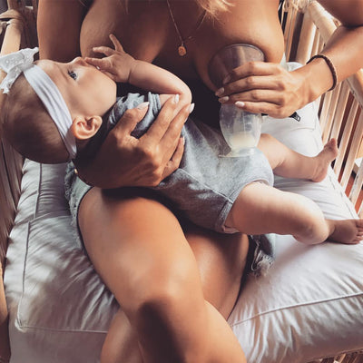 Haakaa Silicone Breast Pump – Manual One-Piece Milk Collector (4oz)