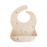 Mushie Silicone Baby Bib – Adjustable Catch-All Bib