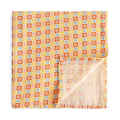Mushie Organic Cotton Muslin Swaddle Blanket