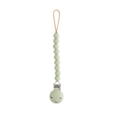 Mushie Hera Silicone Pacifier Clip – Minimalist Baby Pacifier Holder