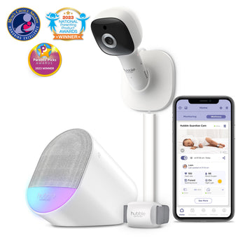 Hubble Guardian Cam – Wearable Baby Monitor with Smart Soother & Wi-Fi Camera