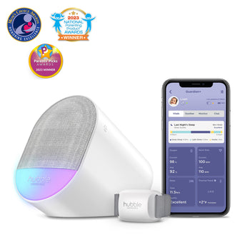 Hubble Guardian Cam – Wearable Baby Monitor with Smart Soother & Wi-Fi Camera