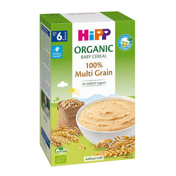 HiPP 100% Multi Grain Organic Baby Cereal 200 G (30405) (EXP:3/31/26)