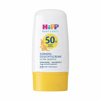 HiPP Face sunscreen SPF50+, Ultra Sensitive, from birth 30 ml (90805)