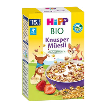 HiPP Crispy Cereal with Bananas and Strawberries 200 g (3534-01) (EXP:2/28/26)